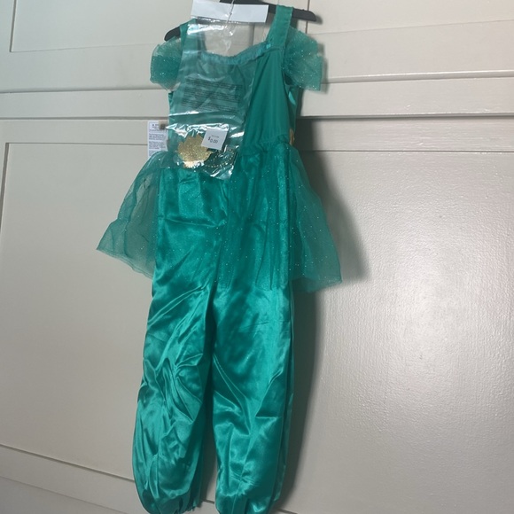 DISNEY PRINCESS "JASMINE" 2PC DELUXE 🌟LIGHT UP🌟 COSTUME SIZE XS (3T-4T)🌟NWT🌟 - Picture 13 of 16